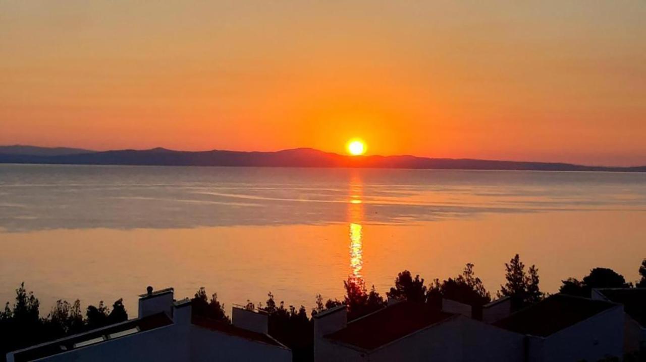 Olia Sea View Shared Pool Villa, Nea Fokea Exterior foto