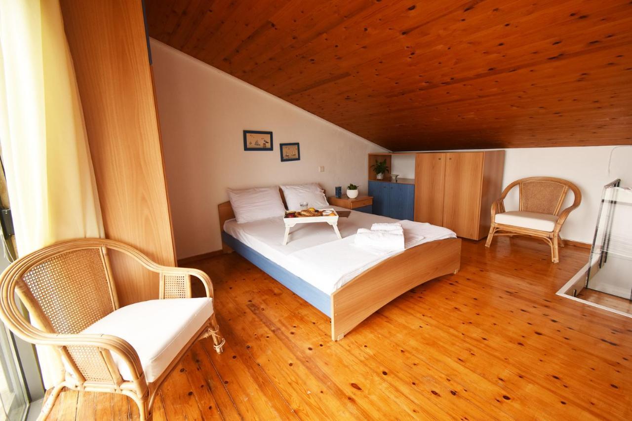 Olia Sea View Shared Pool Villa, Nea Fokea Exterior foto